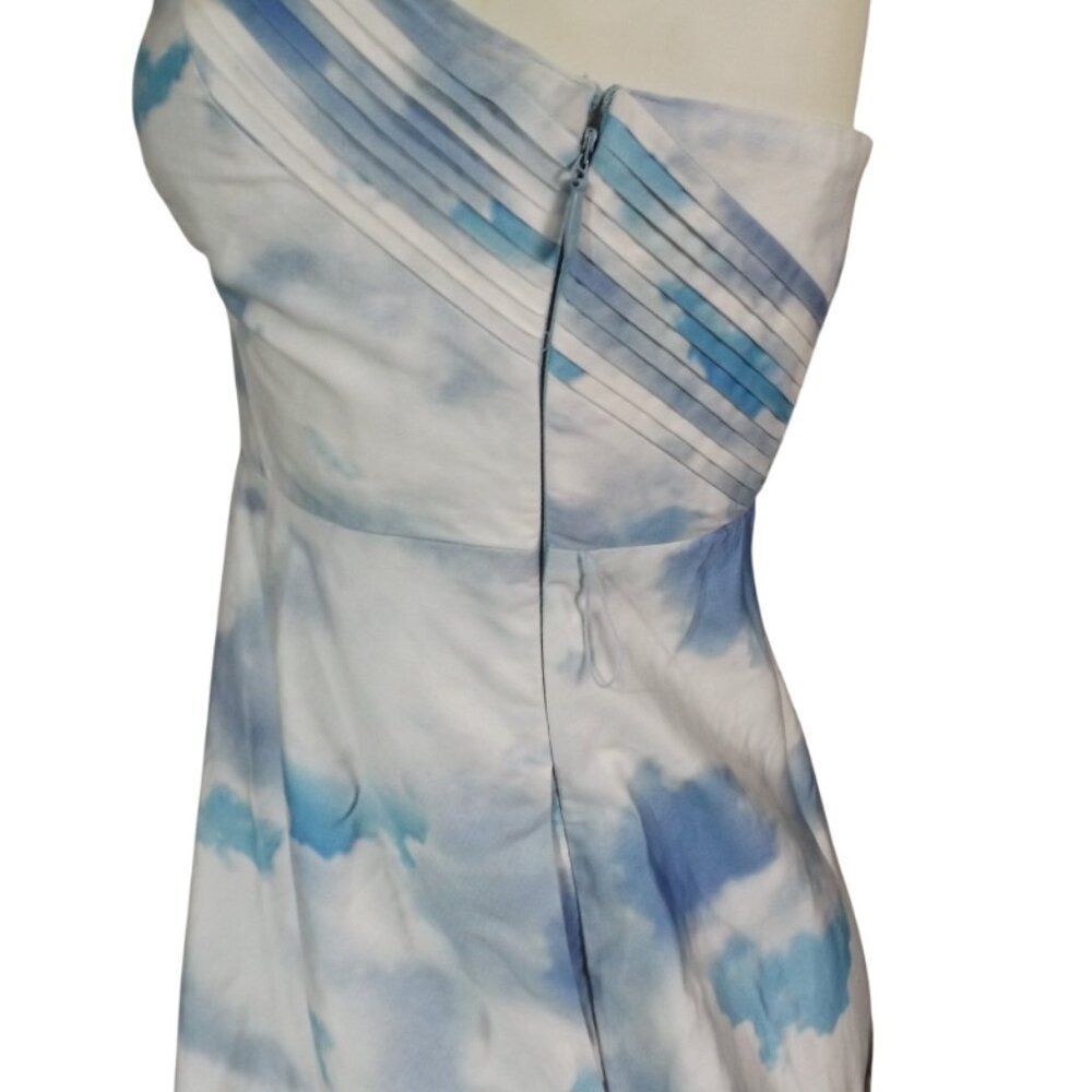 Moulinette Soeurs/Anthropologie Strapless Dress, 2, Skyward, Origami Bodice - Picture 10 of 15